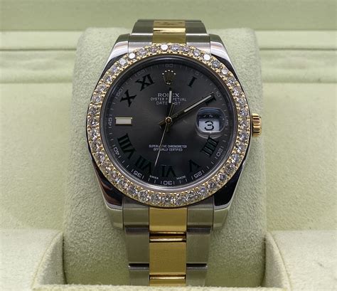 rolex diamond bezel 41mm|rolex datejust diamond bezel 41mm.